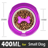 Anti-Choke Slow Eating & Drinking Bowl For Dogs