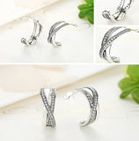 925 Sterling Silber Ohrringe