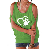 2019 La colère de Hundepfote le cœur de la T-shirt