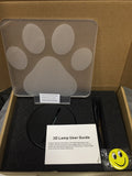 Lampada LED zampa di cane 3D