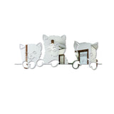 3D Cats Mirror Wall Stickers