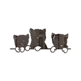 3D Cats Mirror Wall Stickers