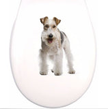3D Hunde WC Aufkleber
