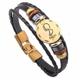 12 Horoskop Lederarmband
