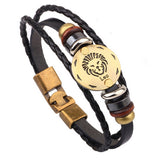 12 Horoskop Lederarmband