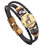 12 Horoskop Lederarmband
