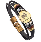 12 Horoskop Lederarmband