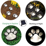 Solare LED Lampada a Zampa di Cane