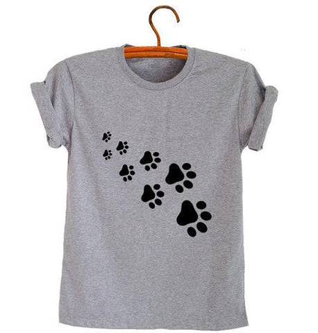 Limitierte Auflage Hundepfoten T-shirt